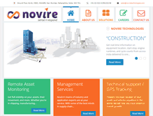 Tablet Screenshot of noviretechnologies.com